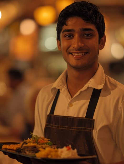 portrait-man-working-as-waiter